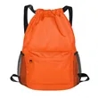 Waterproof Drawstring Backpack With Mesh Pockets | https://www.bestnamebadges.com