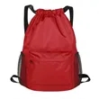 Waterproof Drawstring Backpack With Mesh Pockets | https://www.bestnamebadges.com