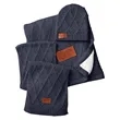 Leeman Trellis Knit Gift Set | https://www.bestnamebadges.com