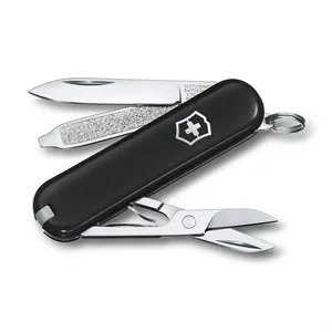Victorinox Classic SD 7 Function Swiss Army Knife - Black