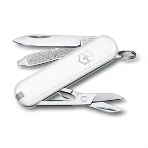 Victorinox Classic SD 7 Function Swiss Army Knife - White