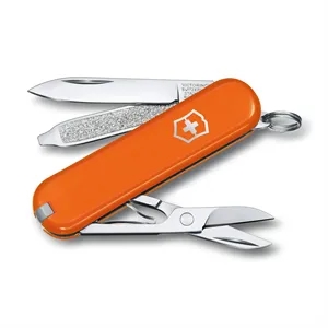 Victorinox Classic SD 7 Function Swiss Army Knife - Orange