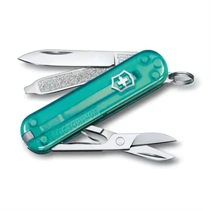 Victorinox Classic SD Swiss Army Knife - Transparent Teal