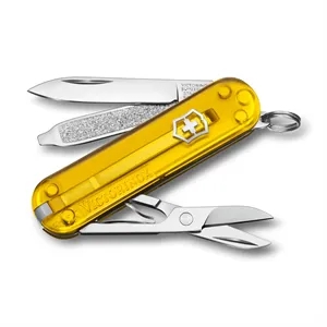 Victorinox Classic SD Swiss Army Knife - Transparent Yellow