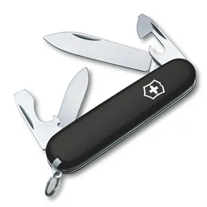 Victorinox Recruit Swiss Army Knife 10 Functions - Black