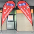 9' Teardrop Flag Pro-Wing - DOUBLE Sided KIT | https://www.bestnamebadges.com
