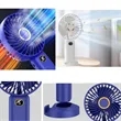 LED Display,5-Speed,Portable Hand Fan for Travel | https://www.bestnamebadges.com