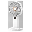 LED Display,5-Speed,Portable Hand Fan for Travel | https://www.bestnamebadges.com