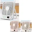 USB Desktop Fan LED Digital Display | https://www.bestnamebadges.com