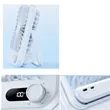 USB Desktop Fan LED Digital Display | https://www.bestnamebadges.com