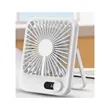 USB Desktop Fan LED Digital Display | https://www.bestnamebadges.com