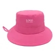 Foldable Breathable Custom Logo Bucket Hat | https://www.bestnamebadges.com