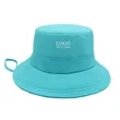Foldable Breathable Custom Logo Bucket Hat | https://www.bestnamebadges.com