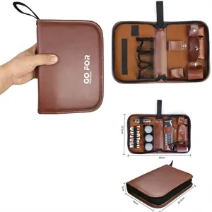 Leather Golf Accessory Bag