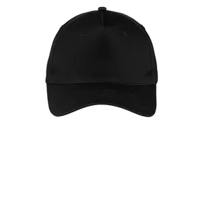 Port & Company® Five-Panel Twill Cap