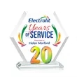 Riviera Anniversary VividPrint™ Award No 20 - Prismatic | https://www.bestnamebadges.com