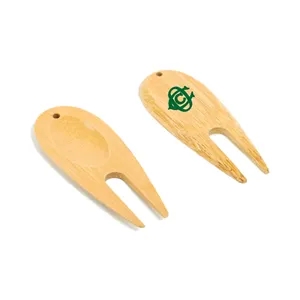 Union Printed - Golf Divot Repair Tool - Made out of Bamboo 