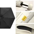 Mini Travel Sun Umbrella with Case  | https://www.bestnamebadges.com