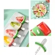 Popsicle Molds 4Pieces Silicone | https://www.bestnamebadges.com