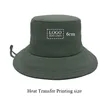 Foldable Breathable Custom Logo Bucket Hat | https://www.bestnamebadges.com