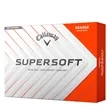 Callaway Supersoft Orange Golf Balls | https://www.bestnamebadges.com