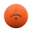 Callaway Supersoft Orange Golf Balls | https://www.bestnamebadges.com