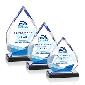 Beckenham VividPrint™ Award  -  Blue | https://www.bestnamebadges.com