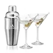Connoisseur Shaker & Burlington Martini Set | https://www.bestnamebadges.com