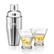 Connoisseur Shaker & Rideau Martini Set | https://www.bestnamebadges.com