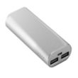Duo Aluminum Double High Capacity Power Bank w/ Cable | https://www.bestnamebadges.com