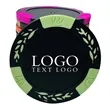 Clay Poker Chips Wheat Ear | https://www.bestnamebadges.com