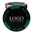 Clay Poker Chips Wheat Ear | https://www.bestnamebadges.com