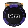 Clay Poker Chips Wheat Ear | https://www.bestnamebadges.com
