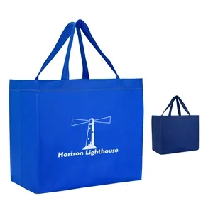 Heat Sealed Non-Woven Grande Tote Bag | https://www.bestnamebadges.com