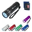 Aluminum LED Flashlight With Strap | https://www.bestnamebadges.com