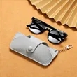 Stress-Resistant Handmade Leather Sunglasses Case | https://www.bestnamebadges.com