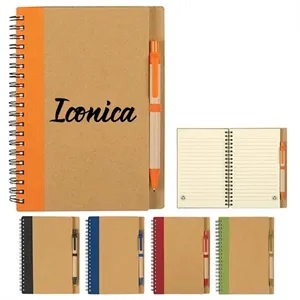 Lined Spiral Journal Notebook