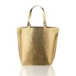 New Castle Non-woven Metallic Tote Bags | https://www.bestnamebadges.com