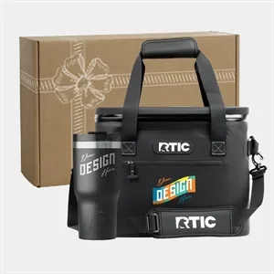 RTIC® Soft Pack Cooler Bag & Insulated Tumbler Gift Set | https://www.bestnamebadges.com