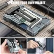 Aluminum Metal Money Clip | https://www.bestnamebadges.com