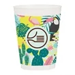 16 Oz. Full Color Frost Flex Stadium Cup | https://www.bestnamebadges.com