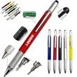 Multifunction Stylus Tool Pen With Ruler Level Screwdriver | https://www.bestnamebadges.com
