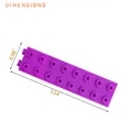 Building Block Shaped Highlighter For School Office Gifts | https://www.bestnamebadges.com