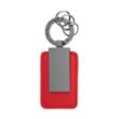 Leatherette Carabiner Clip Key Tag | https://www.bestnamebadges.com