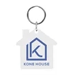 Acrylic Key Tag - House | https://www.bestnamebadges.com