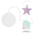 Acrylic Bag Tag - Custom Shape 4" | https://www.bestnamebadges.com
