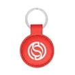 Hue Pop Leatherette Key Tag | https://www.bestnamebadges.com
