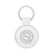 Hue Pop Leatherette Key Tag | https://www.bestnamebadges.com