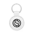 Hue Pop Leatherette Key Tag | https://www.bestnamebadges.com