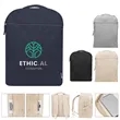 Arden Recycled 14 Oz. Cotton Computer Backpack | https://www.bestnamebadges.com
